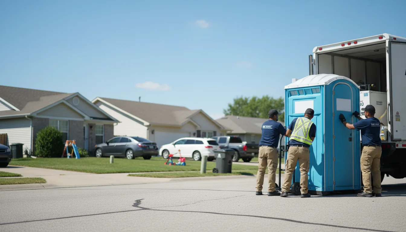 Standard Porta Potty Rentals in Wakarusa, KS near me